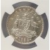 AUSTRALIA 1934/3 . THREEPENCE . VARIETY . OVERDATE . NGC AU58